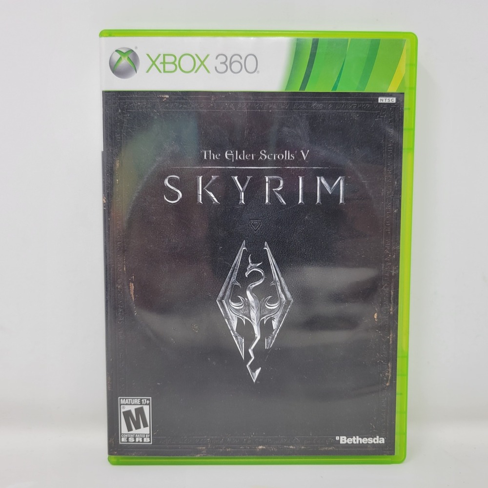 The Elder Scrolls V‎ Skyrim Xbox 360 Bethesda 2011 Complete with Map and Manual